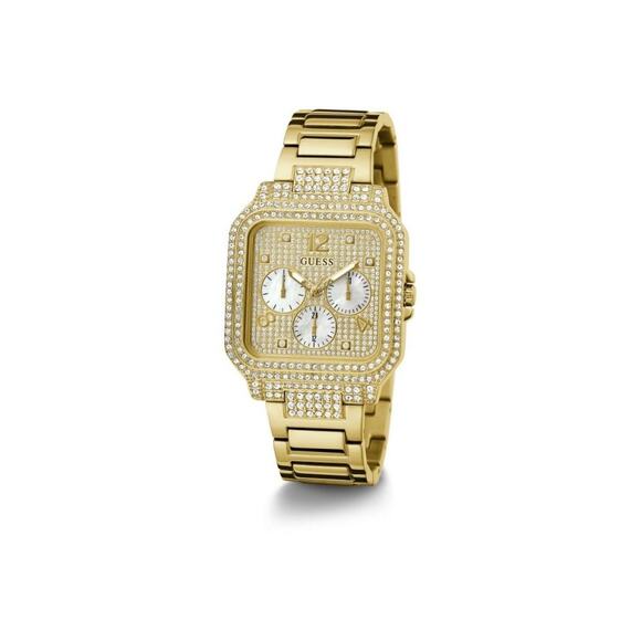 Guess GW0472L2 Deco Golden Dial Ladies Watch 36mm 3ATM Glam NWT - Picture 1 of 10